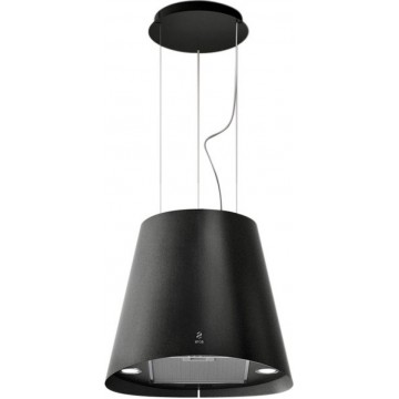 Elica PRF0147728 Juno Urban Cast Iron/F/50 Απορροφητήρας Νησίδα 50cm Μαύρος